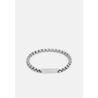 Abbildung von Lacoste L&#039;ESSENTIEL Bracelet Armband silvercoloured, Herren, Größe: One Size, Silver coloured