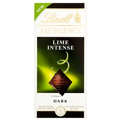 Abbildung von Lindt Excellence Limette Intens Feinherb (5 x 100g)