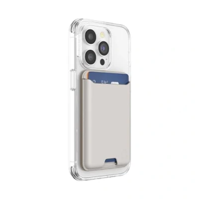Abbildung von PopSockets: PopWallet für MagSafe Inklusive Adapterring Schlanker, Repositionierbar Kartenhalter Smartphones und Hüllen SoftGoods Horchata