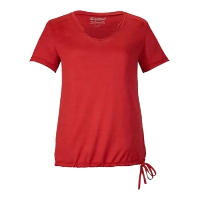 Abbildung von killtec Damen Funktions T Shirt KOS 64 WMN TSHRT, rot, 34, 41343 000
