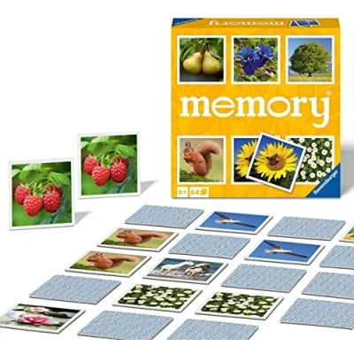 Abbildung von Ravensburger Memory Natur Spielzeug für Kinder, Größe: One Size, Mehrfarbig