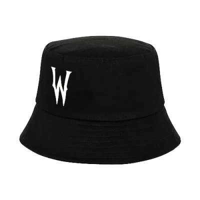 Abbildung von Wednesday W Bucket Kindermütze, Schwarz
