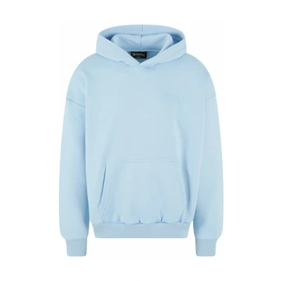 Abbildung von Dropsize Heavy HD Print Kapuzenpullover, Herren, Größe: Large, Babyblue
