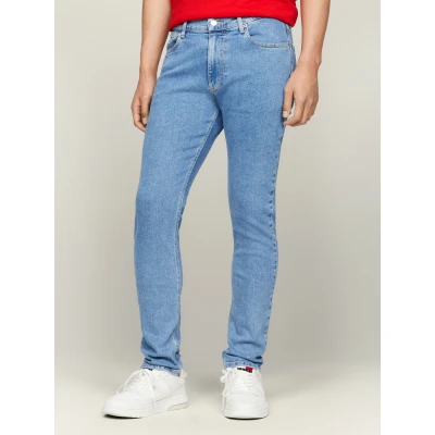 Abbildung von Tommy Jeans Simon Skinny Fit, Herren, Größe: 31x34, Denim medium