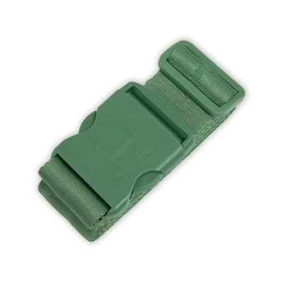 Abbildung von Hauptstadtkoffer Koffergurt, 5 cm x 190 cm, Besonders Auffällig &amp; Sicher, Gepäckband, Luggage Strap für Koffer, Green