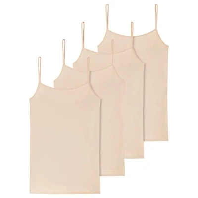 Abbildung von Schiesser 95/5 Organic Spaghetti Top 4er Pack (38 Sand)