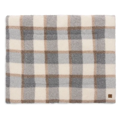 Abbildung von Jollein Krabbeldecke für Baby Check Boucle 100% Polyester Laufgittereinlage 100x100 cm Spieldecke