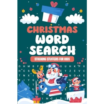 Abbildung von Stocking Stuffers for Kids: Christmas Word Search: Fun Holiday Activity Book Kids, Gifts Girls &amp; Boys
