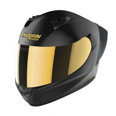Abbildung von Nolan N60 6 Sport Gold Edition Flat Black Helm