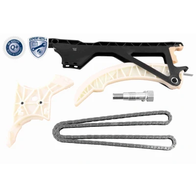 Abbildung von VAICO V20 10005 BEK Steuerkettensatz mit Kettenspanner, Gleitschienen für Nockenwelle Kette geschlossen, Simplex BMW: X3, 1 Schrägheck, 3 Touring