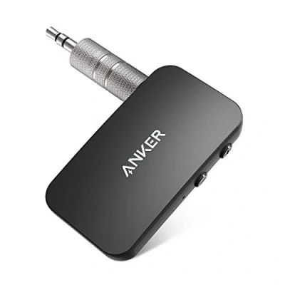 Abbildung von Anker Soundsync Bluetooth Empfänger für Musik mit 5.0, Akkulaufzeit von 12 Stunden, Auto, Zuhause, Kopfhörer und Lautsprecher