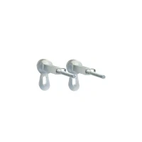 Abbildung von GROHE 3855800M, Silber, 2 Stück(e)