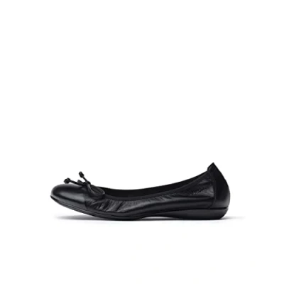 Abbildung von Wonders faltbarer Ballerina, Damen, Größe: 38, Black Schuhe