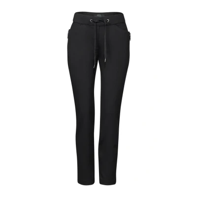 Abbildung von Cecil MIT Zipper Details Stoffhose, Damen, Größe: Lx30, Schwarz