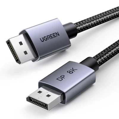 Abbildung von Kabel UGREEN DP120 DisplayPort 1.4 8K60Hz 32.4Gbps 1m czarny