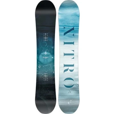 Abbildung von Nitro Snowboards Damen Mystique Board &#039;25 Gutmütiges Girls All Mountain Gullwing Directional Twin