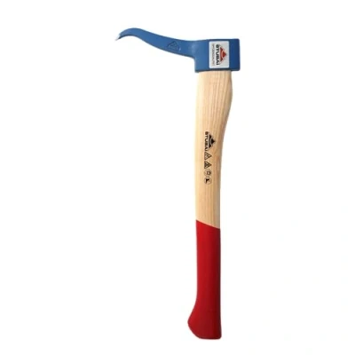 Abbildung von STUBAI Handsappel mit Eschenholzstiel 450 mm, 650 g Kopfgewicht Gesenkgeschmiedet zum Aufnehmen und Transportieren von Holzstücken Baumstämmen