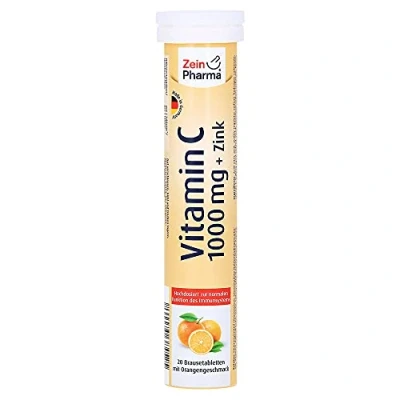 Abbildung von Vitamin C1000 mg+Zink Brausetabletten
