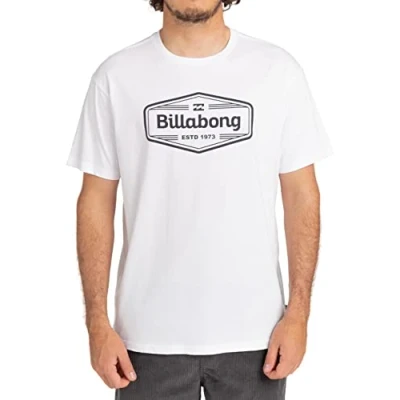 Abbildung von Billabong Short Sleeve Tshirt print, Herren, Größe: Large, White