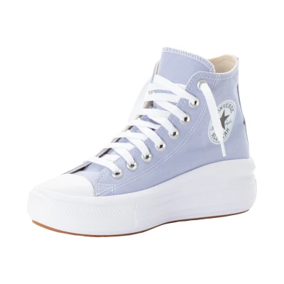 Abbildung von Converse Chuck Taylor ALL STAR MOVE Platform Sneaker high, Damen, Größe: 39.5, Lilac pewter/white/black Textil