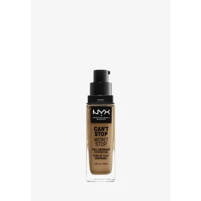 Abbildung von NYX Professional Makeup Can&#039;t Stop Won&#039;t Full Coverage Foundation Golden 30 ml