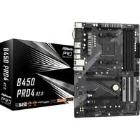 Abbildung von Asrock B450 Pro4 R2.0 Mainboard