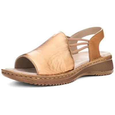 Abbildung von ara Hawaii Keilsandalette, Damen, Größe: 36, Brown Schuhe