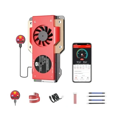Abbildung von DALY Smart 16S BMS 60V 300A mit WiFi Modul und CAN 485 Kommunikationsschutzplatine für Li Ion Lithium Batterie Pack(16S BMS+RS485+CAN+WiFi Modul，300A)