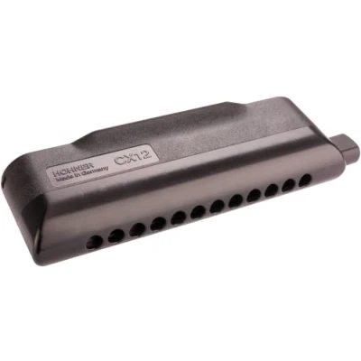 Abbildung von HOHNER Mundharmonika, CX 12, Black, G