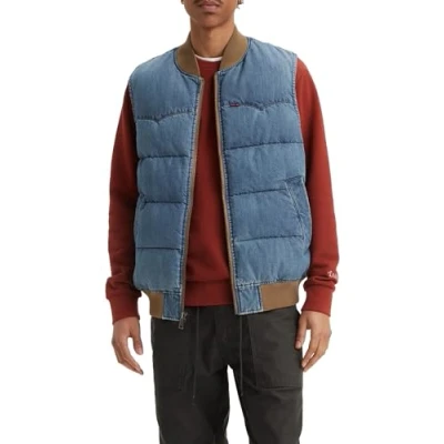 Abbildung von Levi&#039;s Western Super PUFF Weste, Herren, Größe: Medium, Slightly sidetracked
