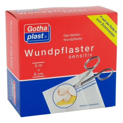 Abbildung von Gothaplast Wundpfl.sensitiv 6 cmx5 m