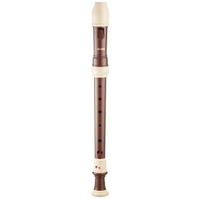 Abbildung von Aulos 700078 C Sopranblockflöte Bel Canto Mod.105A barocke Griffw.mittelbraun, komplett mit Tasche, Wischerstab, Fettdose und Grifftabelle