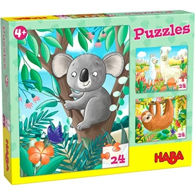 Abbildung von HABA Puzzels KOALA, Luiaard CO Puzzle für Kinder, Größe: One Size, Multi coloured