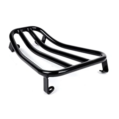 Abbildung von MOTO NOSTRA Gepäckträger Durchstieg V2.0, schwarz Glanz kompatibel für Vespa GTS 125 300, GTV, GTL, GT
