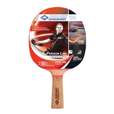 Abbildung von Schildkröt Tischtennis Schläger Persson 600 mit Kork Griff Tt, One Size