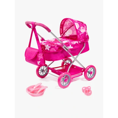 Abbildung von Bayer Design Puppenwagen Smarty Set, Pink