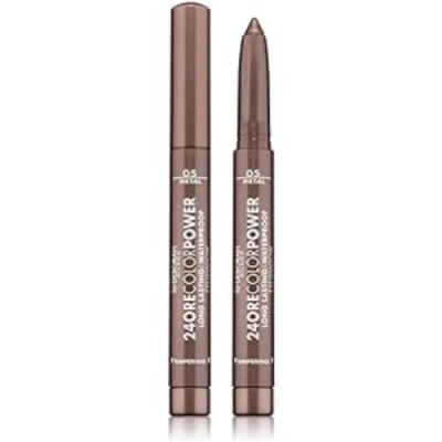 Abbildung von Deborah Milano Lidschatten 24 Stunden Color Power Waterproof, Nr. 5 Brown, mit Stick, hoher Halt