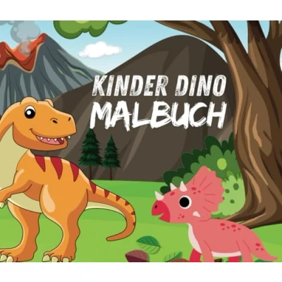 Abbildung von Malbuch Dinosaurier für Kleine Kinder: Ausmalbuch Kinder