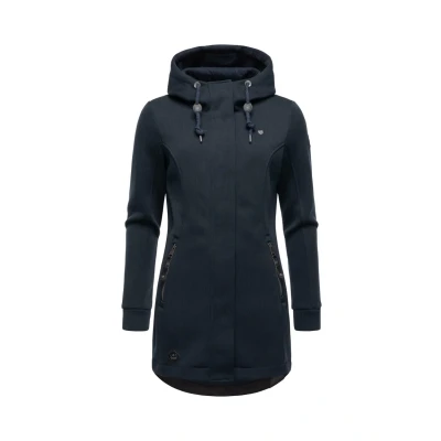 Abbildung von Ragwear Letti Bonded Sweatjacke, Damen, Größe: XS, Dark blue