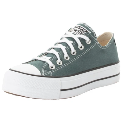 Abbildung von Converse Chuck Taylor ALL STAR LIFT Platform Sneaker low, Damen, Größe: 42, True nature/natural ivory/black Textil