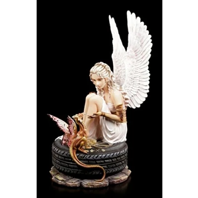 Abbildung von Wunderschöne Engel Figur Drache Fantasy Fee Elfe