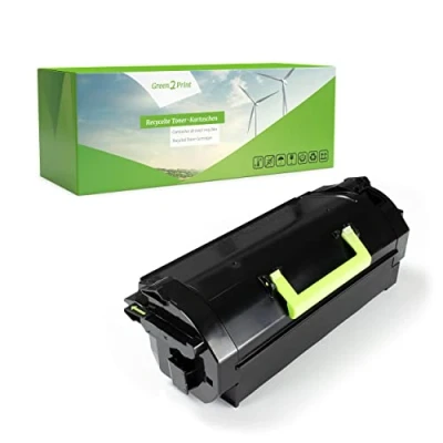 Abbildung von Green2Print Toner schwarz 25000 Seiten ersetzt Lexmark 52D0HA0, 522HA, 52D2H00, 522H, 52D2H0E, 522E passend für MS710DN, MS711DN, MS810N, MS810DN, MS810DE, MS810DTN, MS811N, MS811DN, MS81