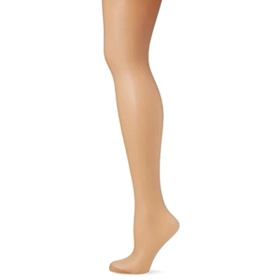 Abbildung von Pretty Polly Damen 15d Everyday Tights Strumpfhose, 15 DEN, Beige (Chiffon), M/L