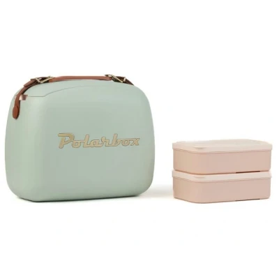 Abbildung von Polarbox Urban Retro Cooler Bag 6L Matcha Gold