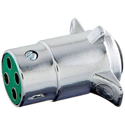 Abbildung von POLLAK 11 409P 409 verchromter 4 Wege Stecker.
