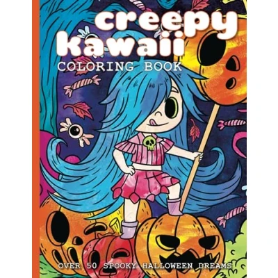 Abbildung von Creepy Kawaii Coloring Book: Spooky Horror Pages for Teens &amp; Adults to Color Relaxation and Stress Relief