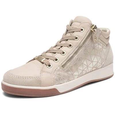 Abbildung von ara Sneaker high, Damen, Größe: 37, Beige Schuhe
