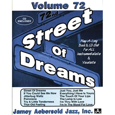 Abbildung von Jamey Aebersold Jazz Street of Dreams, Vol 72: Book &amp; CD (Jazz Play A long, 72, Band 72)