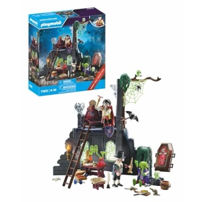 Abbildung von Playmobil® Konstruktions Spielset Gespenstische Ruine (71651), (88 St), Made in Europe
