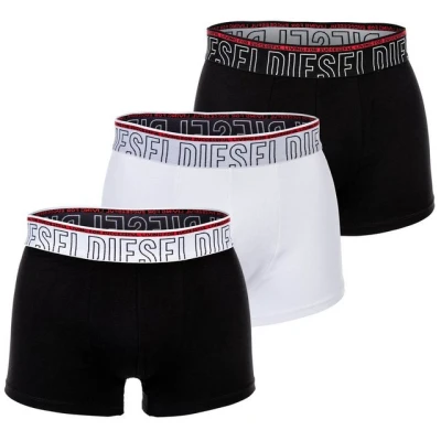 Abbildung von Diesel 3 PACK Panties, Herren, Größe: XXL, Black/white